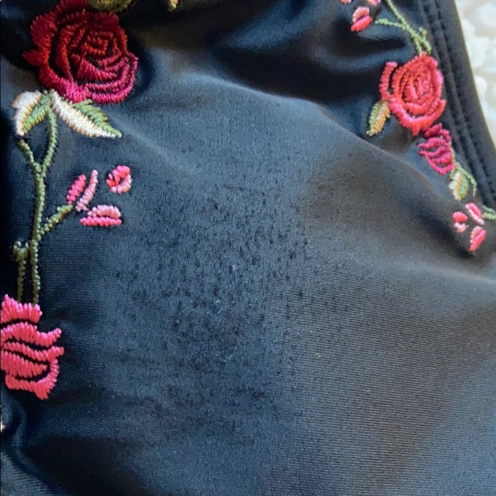 Embroidered Bikini Top - Picture 3 of 4